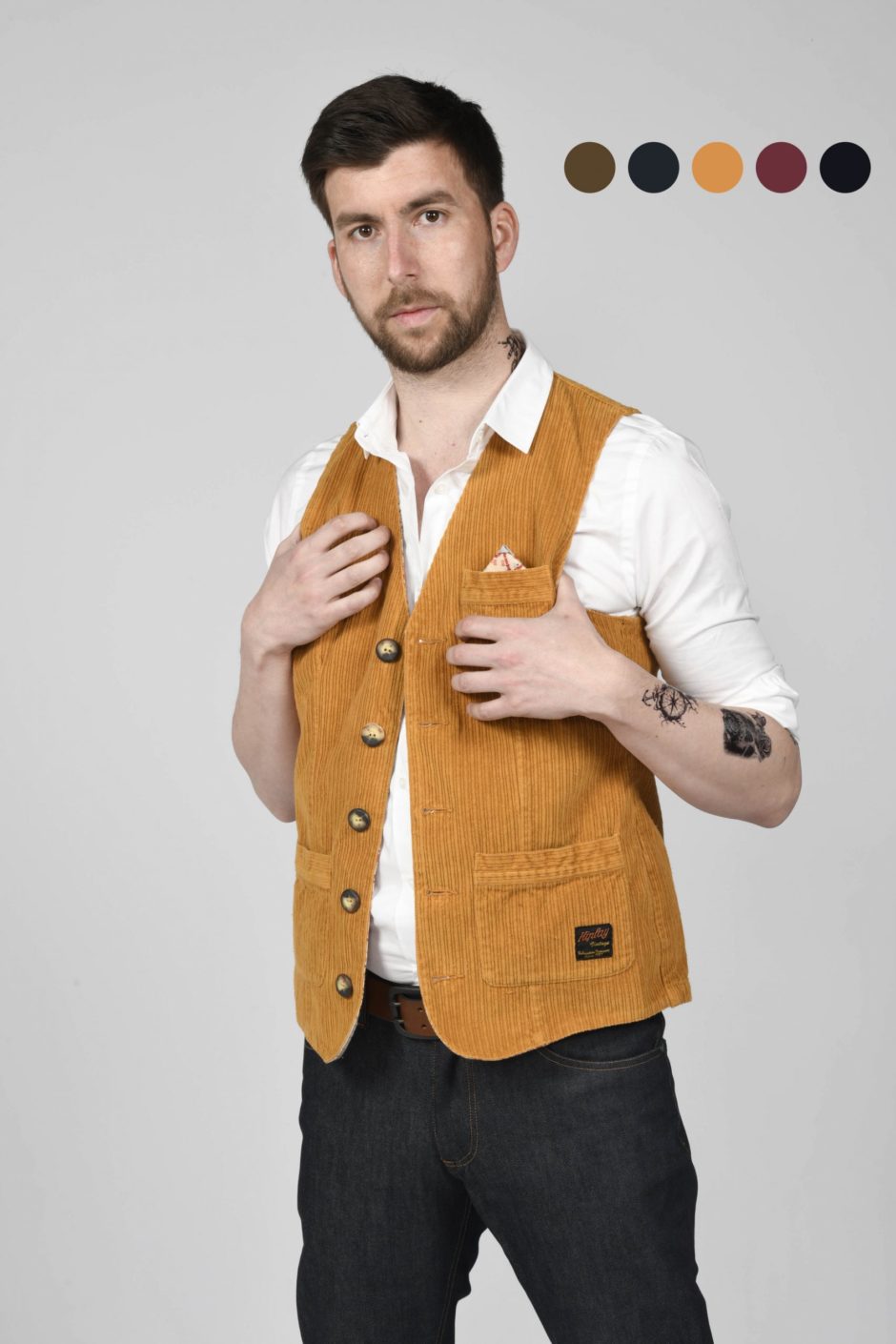 Image principale du produit Gilet velours 