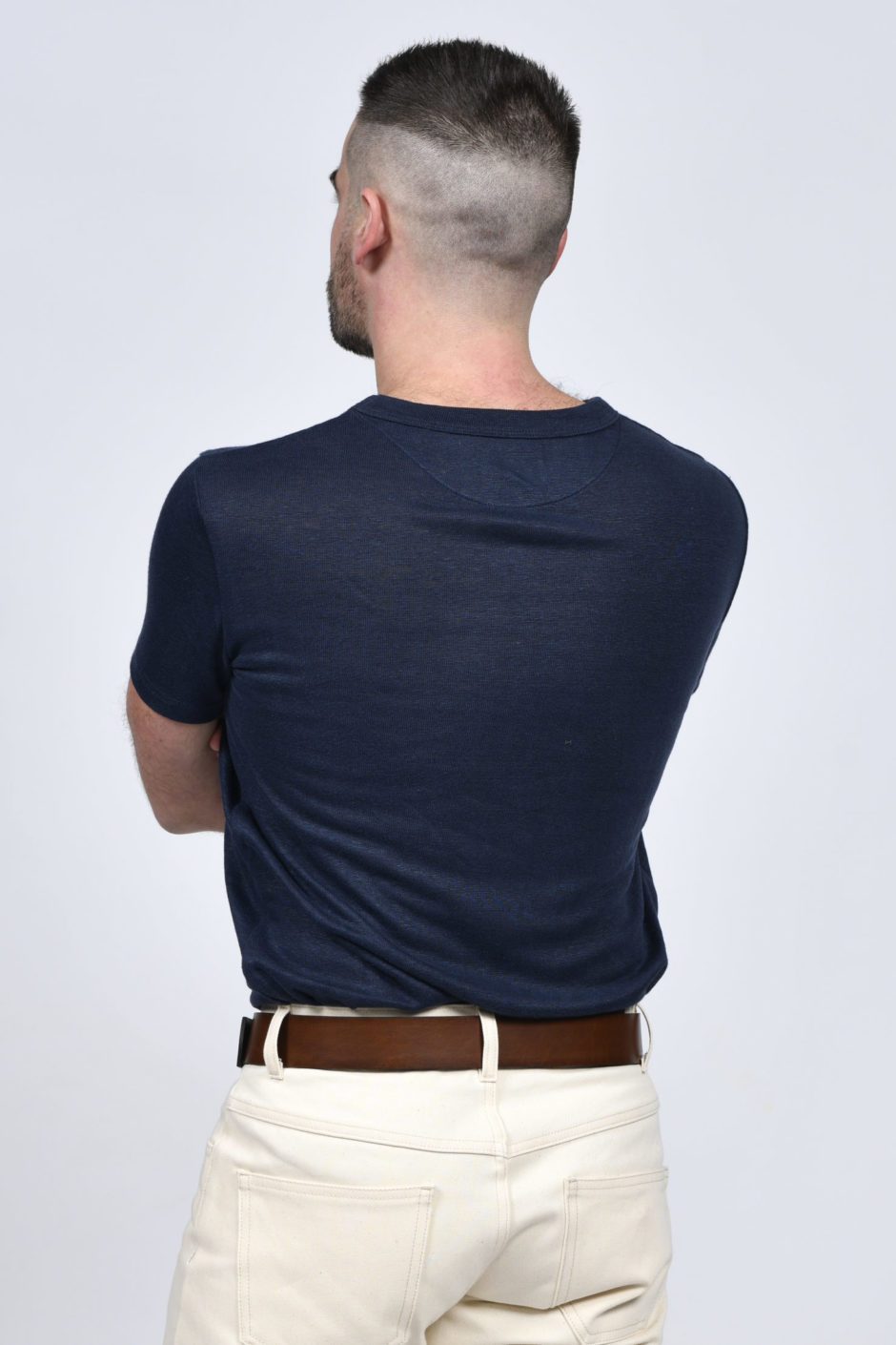 Image supplémentaire du produit Kiplay x Splice 100% Linen T-shirt