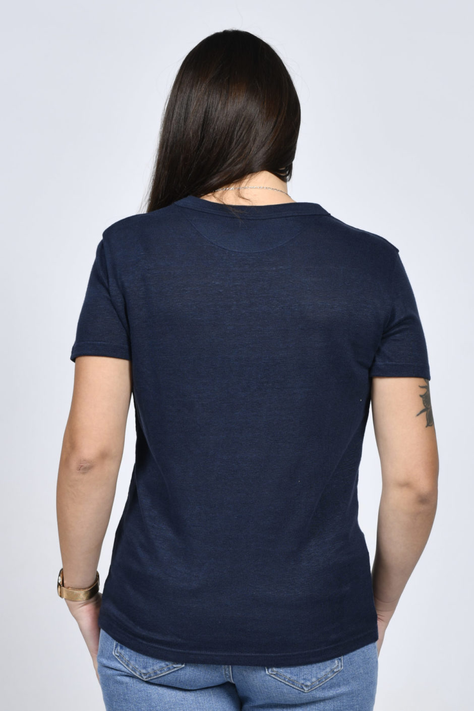 Image supplémentaire du produit Kiplay x Splice 100% Linen T-shirt