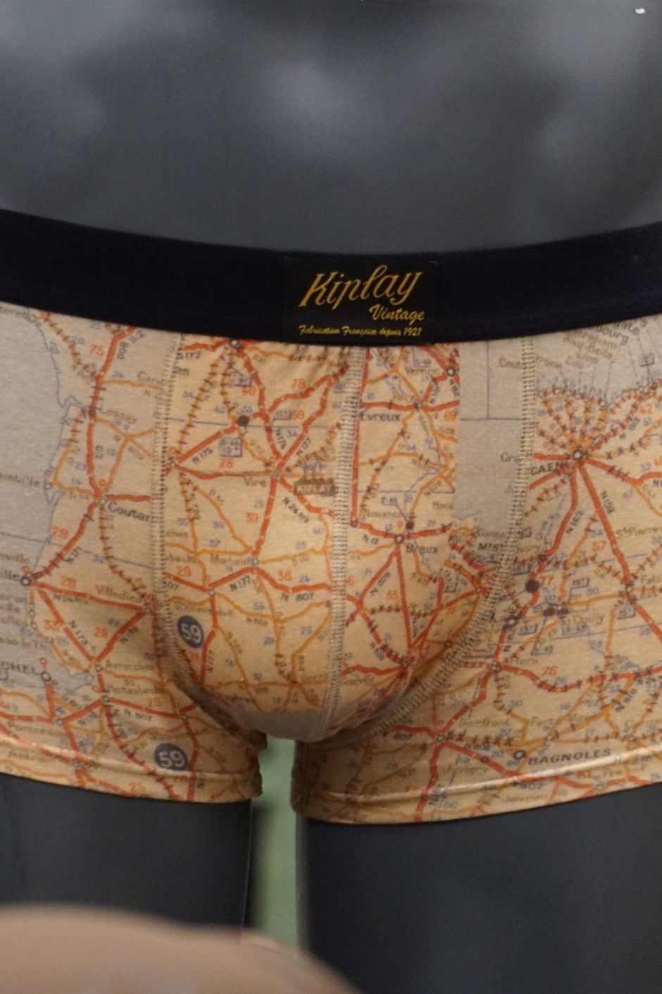 Image supplémentaire du produit Boxer Carte Normandie Homme