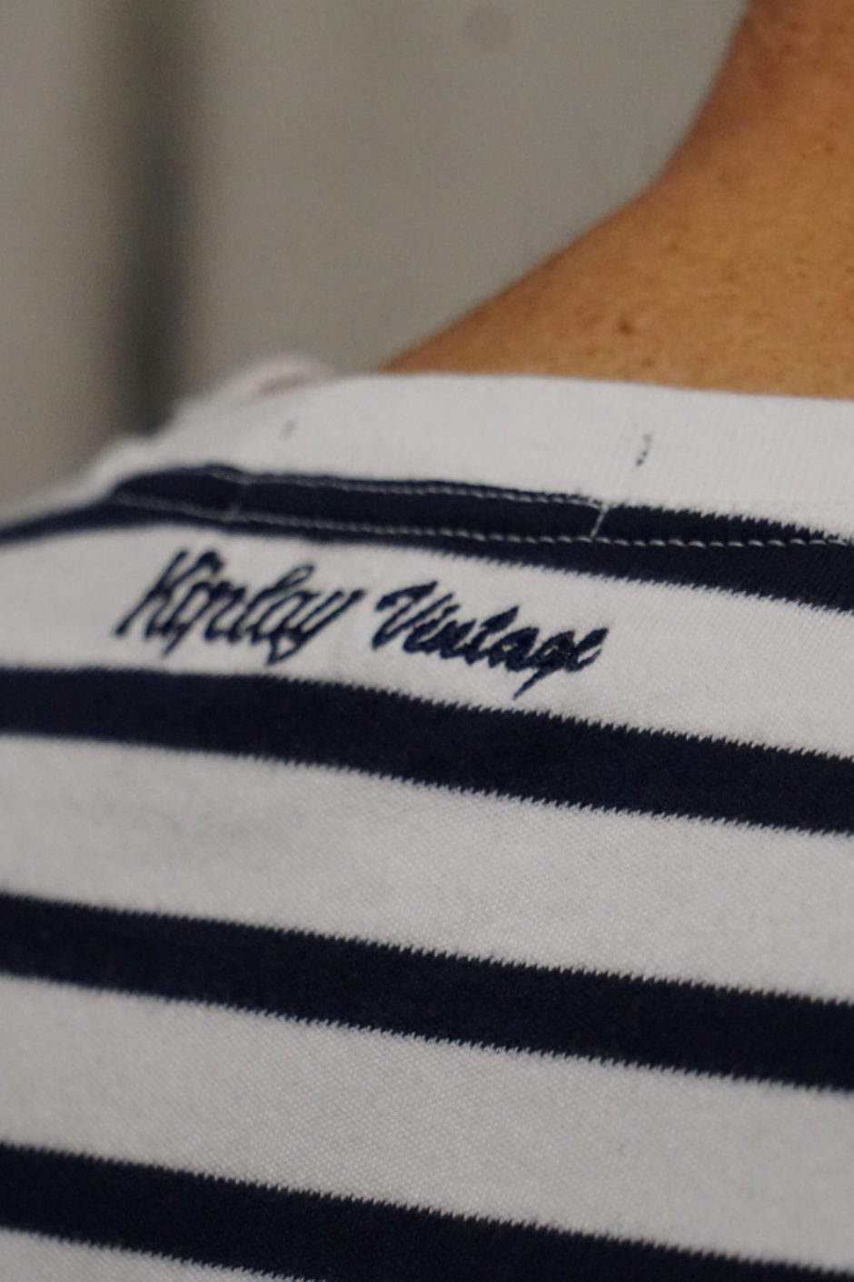 Image supplémentaire du produit T-shirt Marinière 100% Cotion Biologique Homme