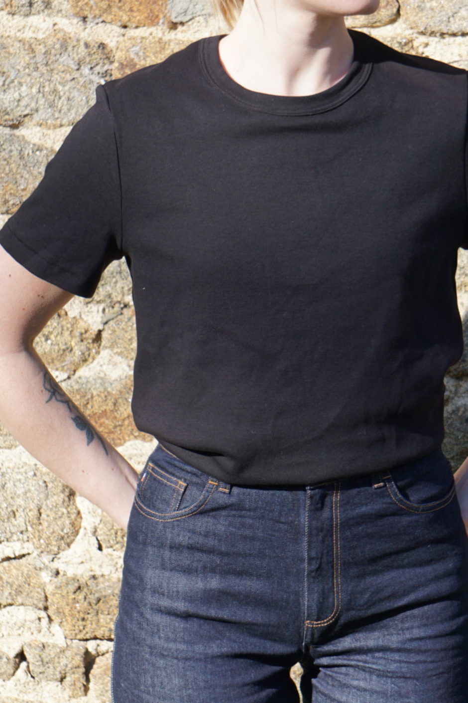 Image supplémentaire du produit T-shirt 100% Cotion Biologique Femme