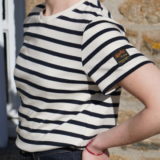 Image principale du produit T-shirt Marinière 100% Cotion Biologique Femme